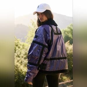 NWT Free People FP Movement Vagabond Packable Bomber Jacket Large